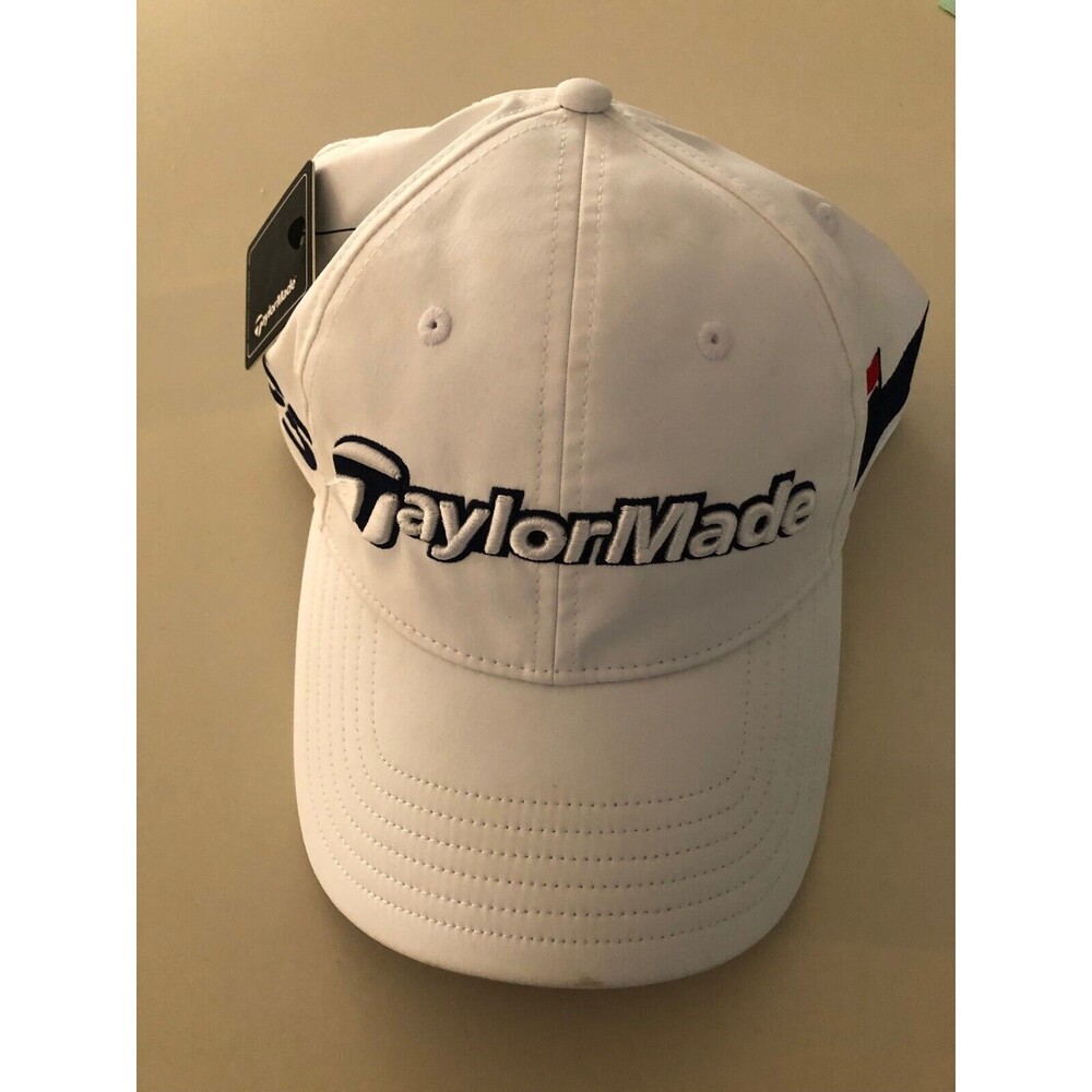 Taylor Made Golf‎ Hat Cap TP5 White Adjustable New